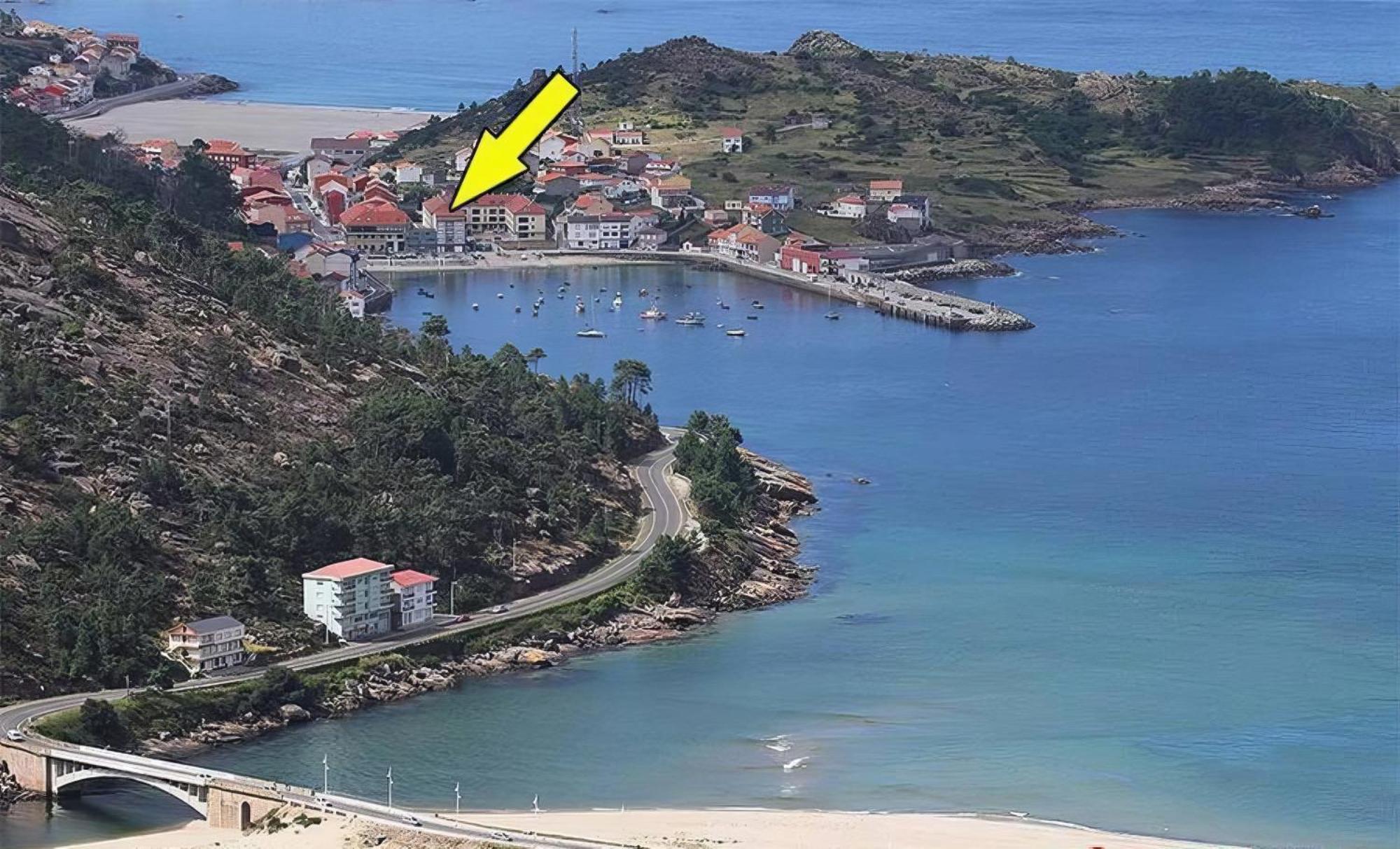 Apartamento Acogedor ático a pie de mar y montaña. O Pindo Exterior foto