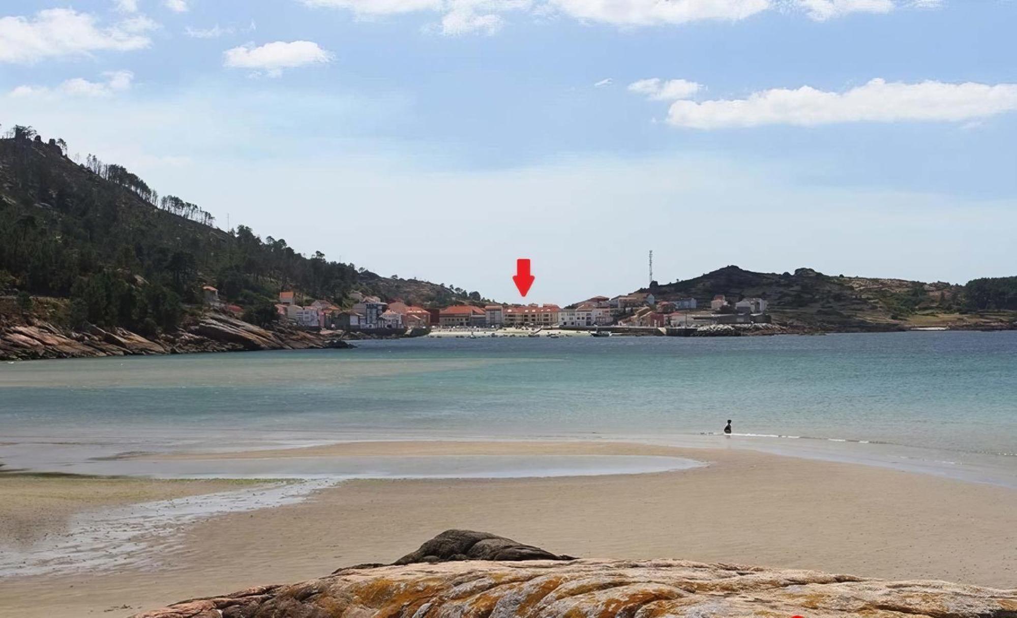 Apartamento Acogedor ático a pie de mar y montaña. O Pindo Exterior foto